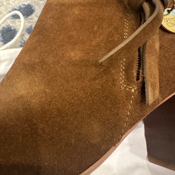 See by Chloe Brown Suede Medium Louise Ankle Boots - Picture 9 of 9